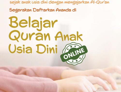 Dibuka Pendaftaran; Belajar Quran Anak Usia Dini